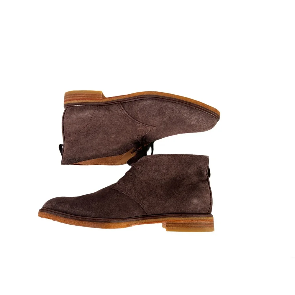 Clarks Clarkdale‎ DBT Chukka Ankle Boot Dark Brown Suede US Men's 12 Medium